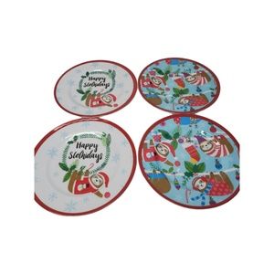 SALE - Sloth Holiday Plates